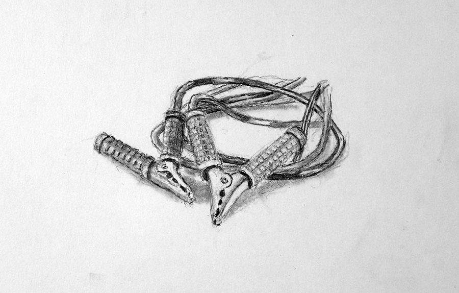 Outside a warehouse in Nashville, TN where I’m finishing a couple of pieces I’ve made for&nbsp;the…