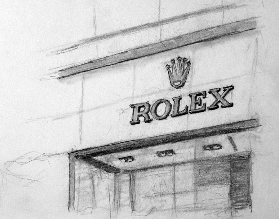 I’m waiting for a bus on 5th Avenue after having left an opening a few blocks&nbsp;north…