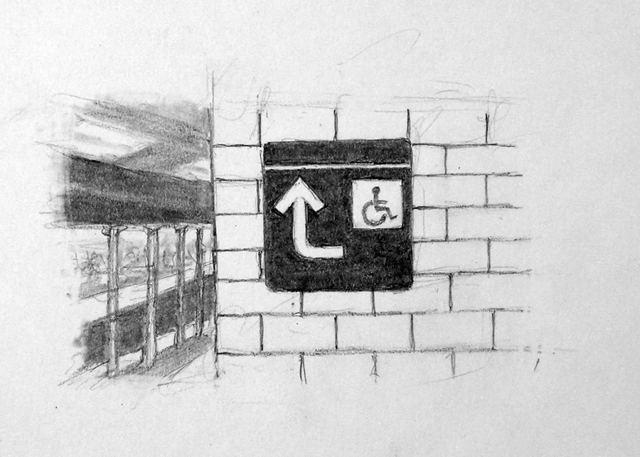 Out of the corner of my eye riding on the F train I observe an interaction between a&nbsp;frail…