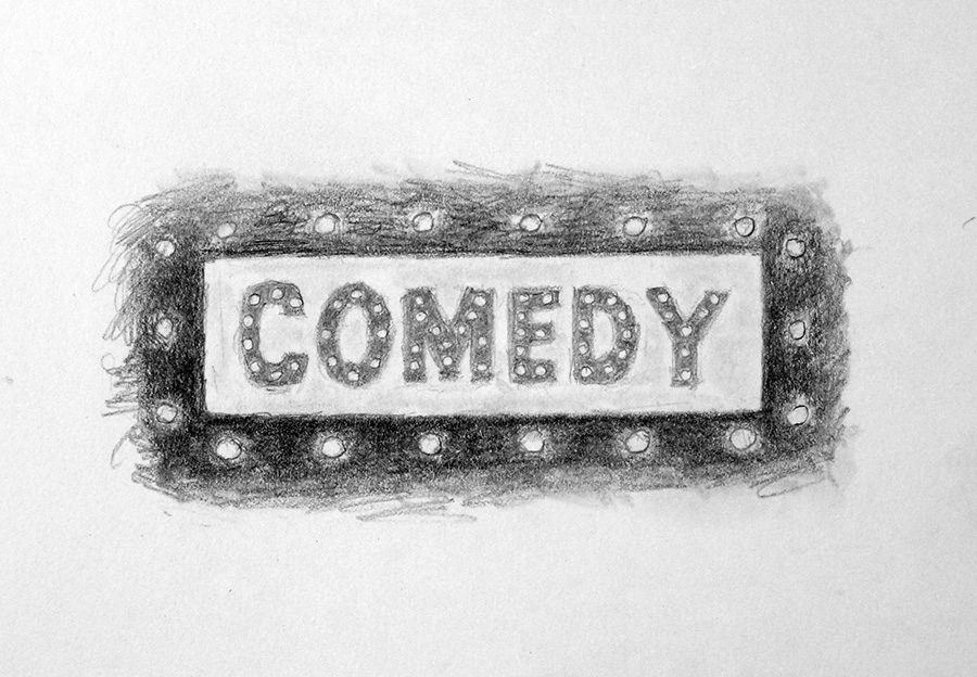 K. makes a statement, an overly-obvious stab at humor or irony, and I know before the last word’s&nbsp;left…