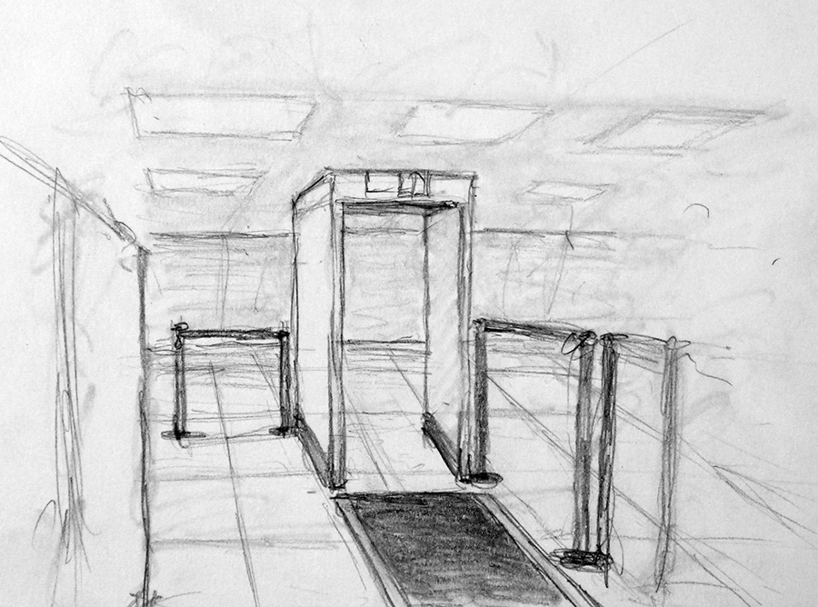 The ludicrous, humiliating experience of passing through the&nbsp;security…